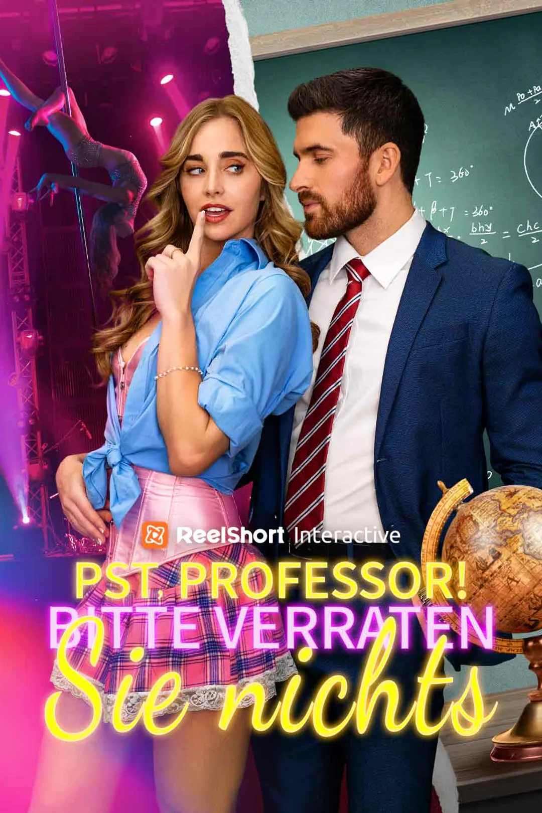 Poster von Pst, Professor! Bitte verraten Sie nichts