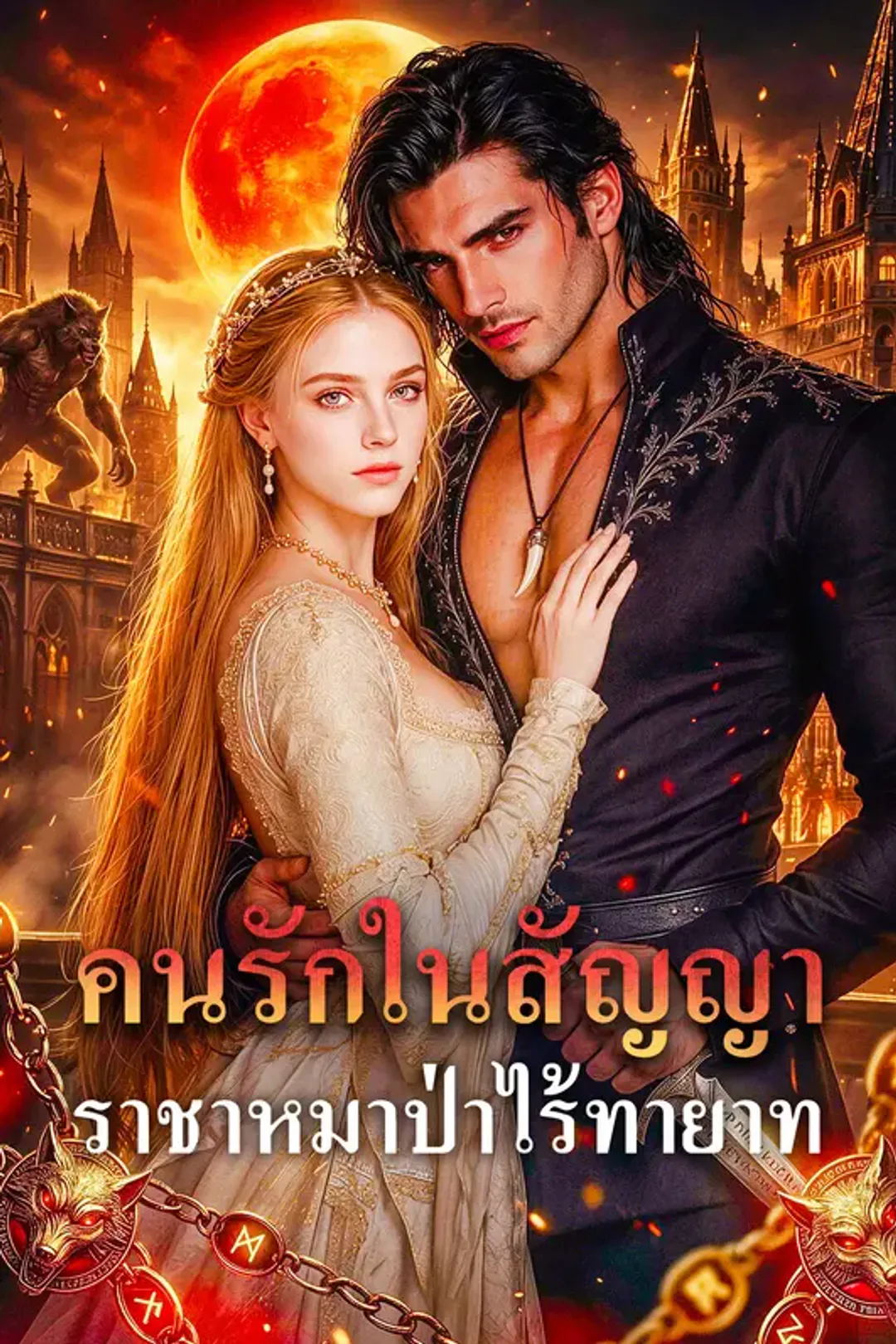โปสเตอร์ คนรักในสัญญา ราชาหมาป่าไร้ทายาท
