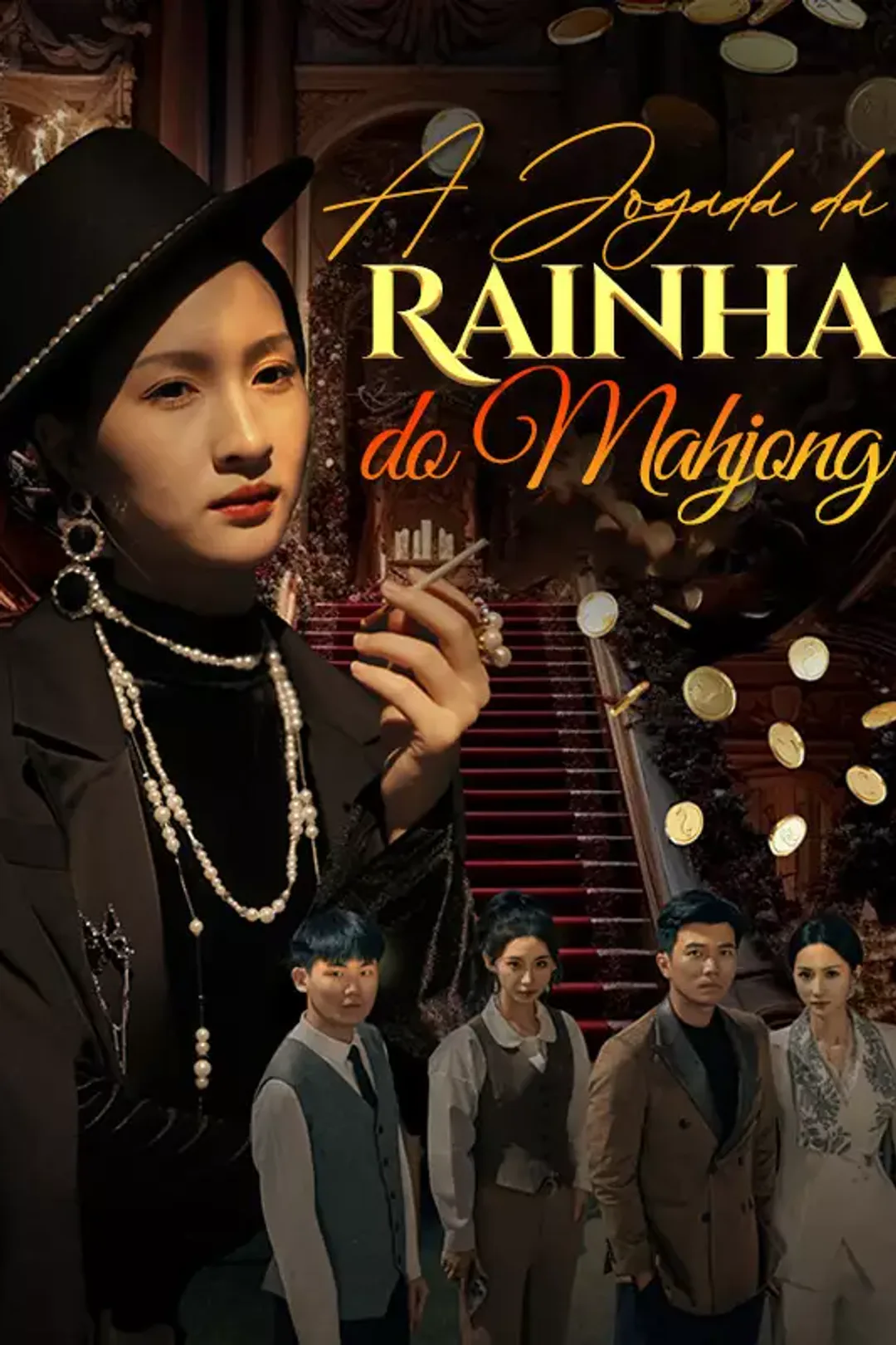 Pôster de [cc]A Jogada da Rainha do Mahjong