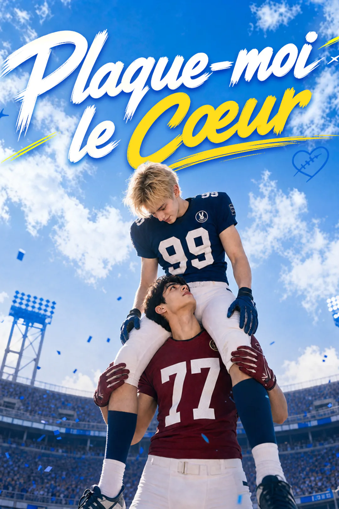 Affiche de Plaque-moi le cœur(doublage)