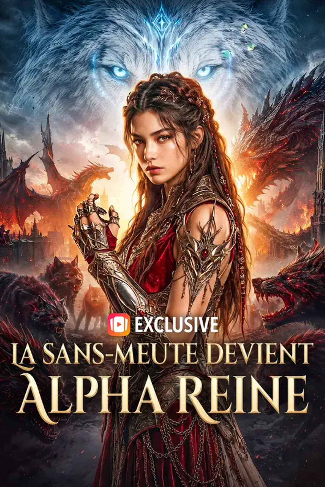 Affiche de La sans-meute devient Alpha Reine