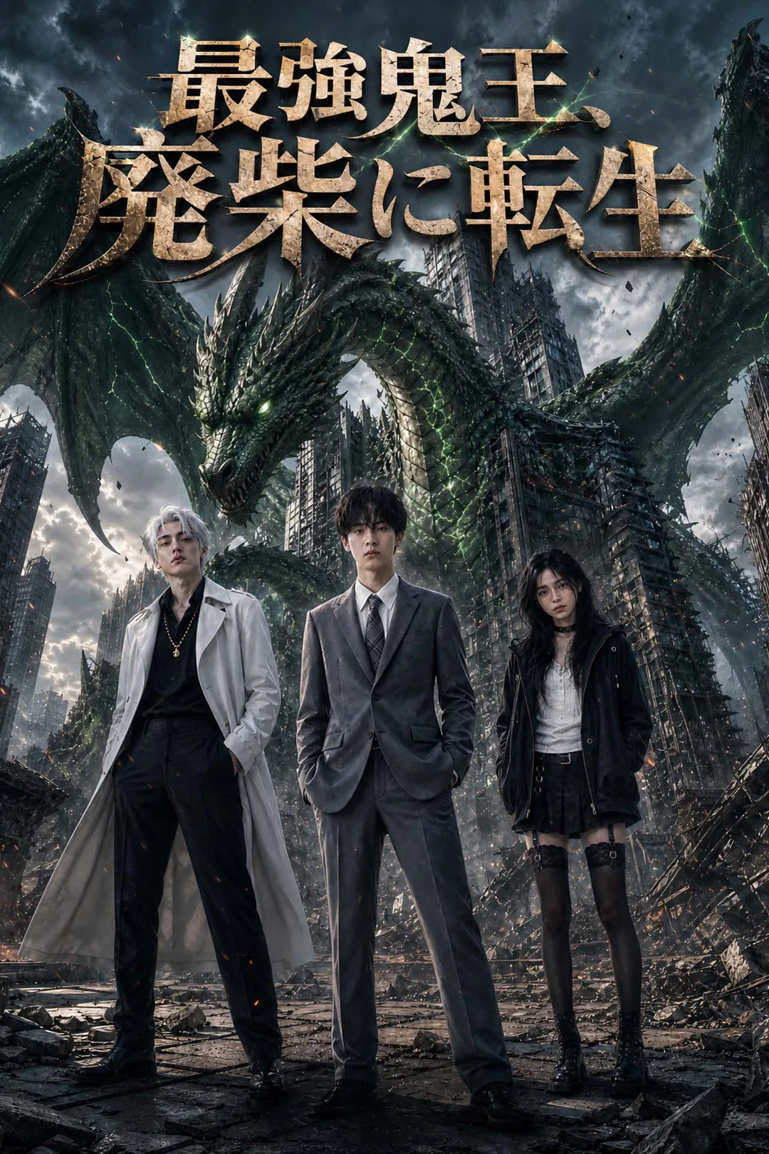最強鬼王、廃柴に転生のポスター