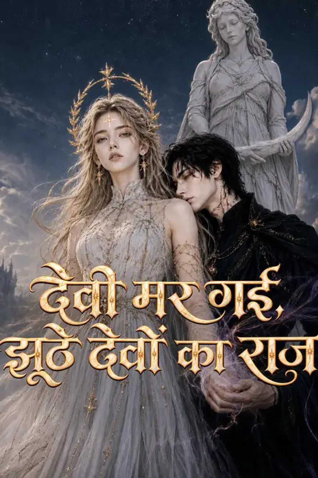 देवी मर गई, झूठे देवों का राज का पोस्टर
