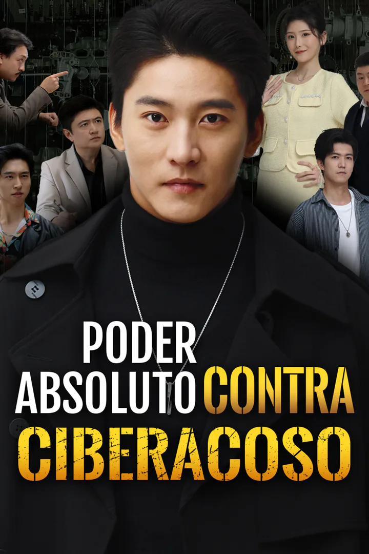 Póster de Poder absoluto contra ciberacoso