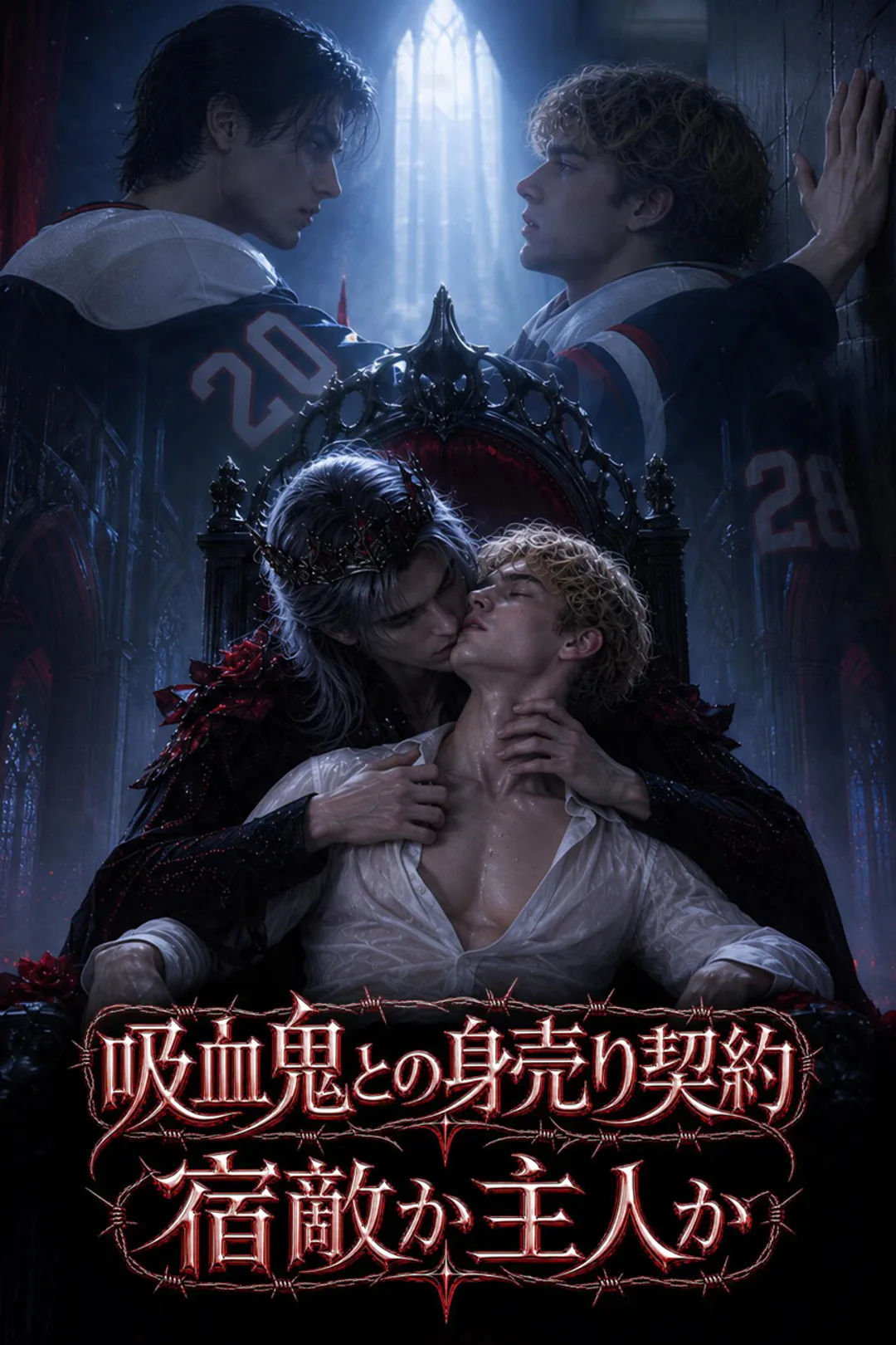 吸血鬼との身売り契約～宿敵か主人か～のポスター