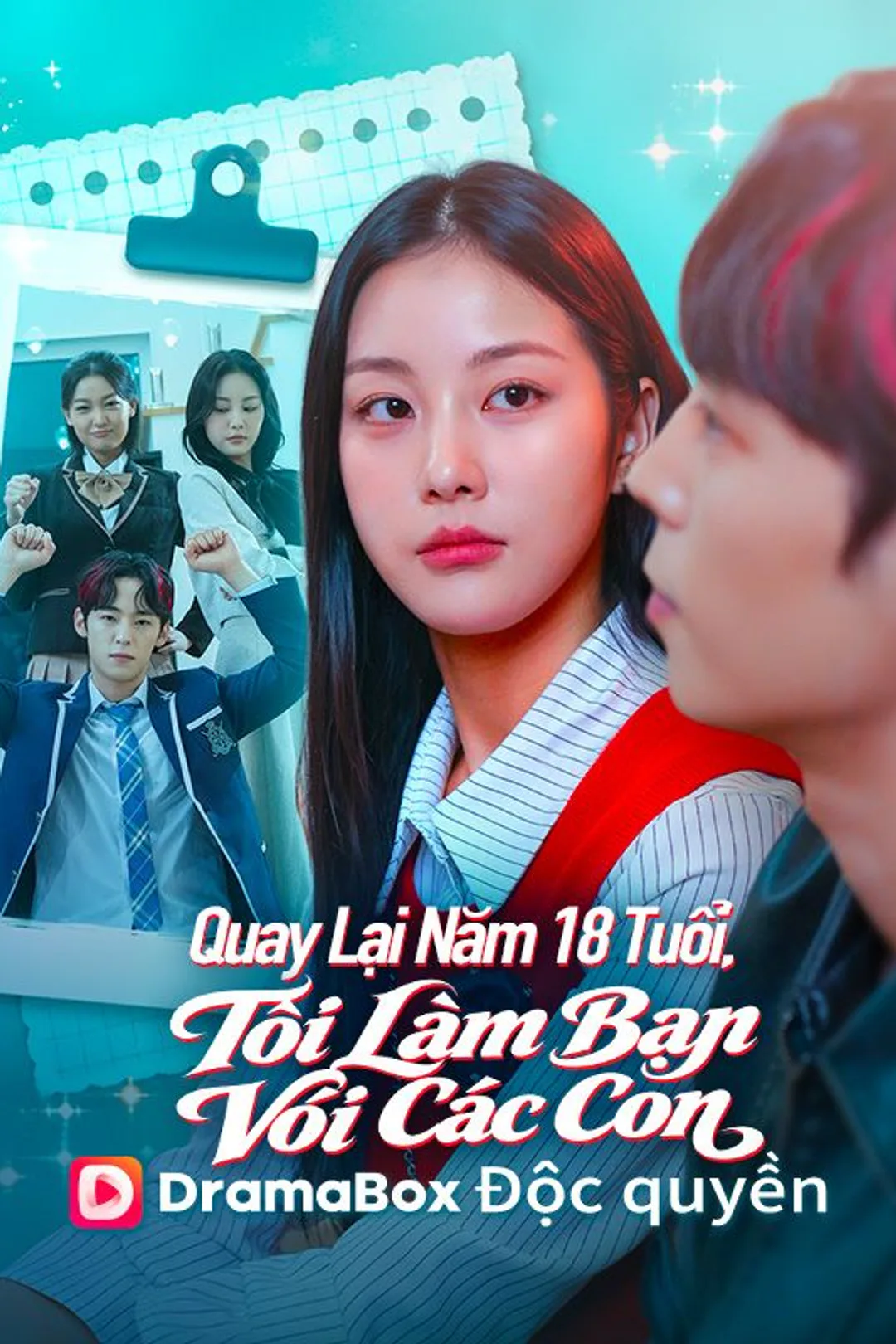 Poster phim Quay Lại Năm 18 Tuổi, Tôi Làm Bạn Với Các Con