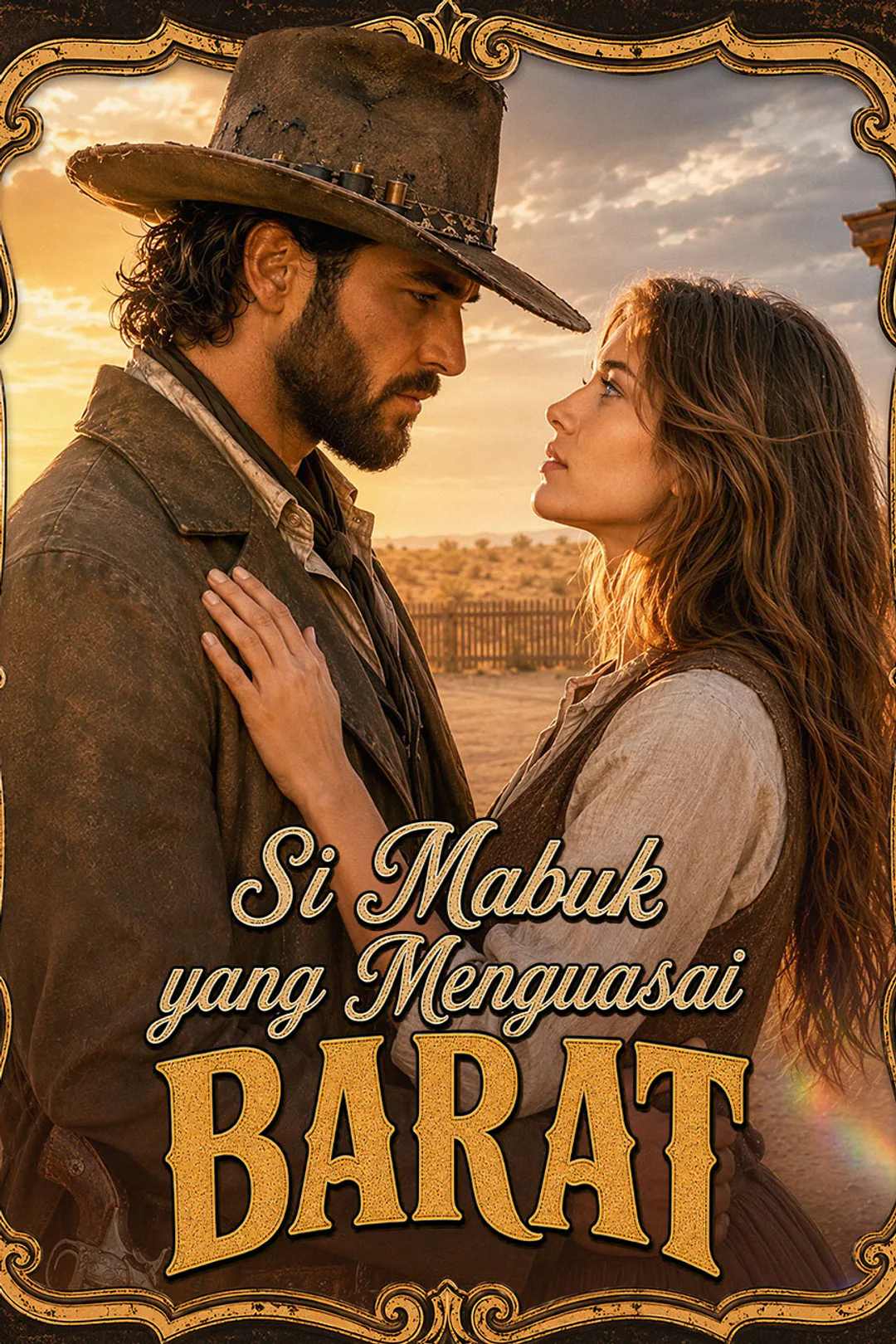 Poster Si Mabuk yang Menguasai Barat