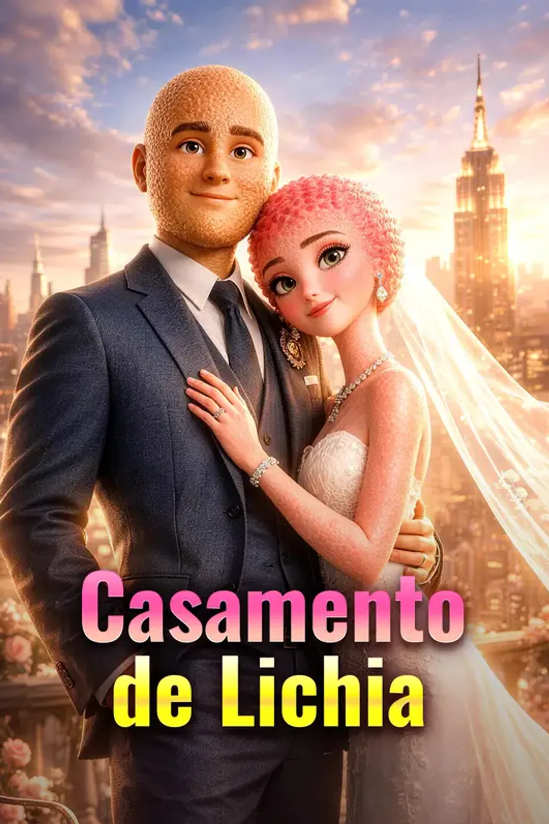 Pôster de Casamento de Lichia