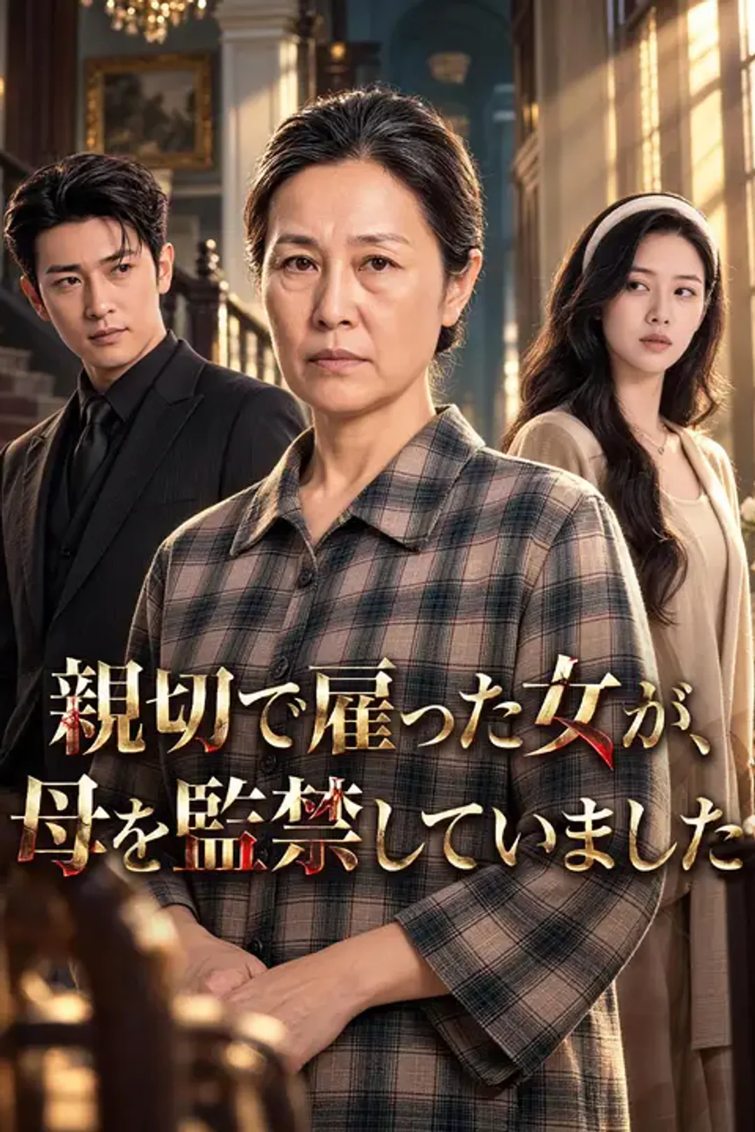 親切で雇った女が、母を監禁していましたのポスター