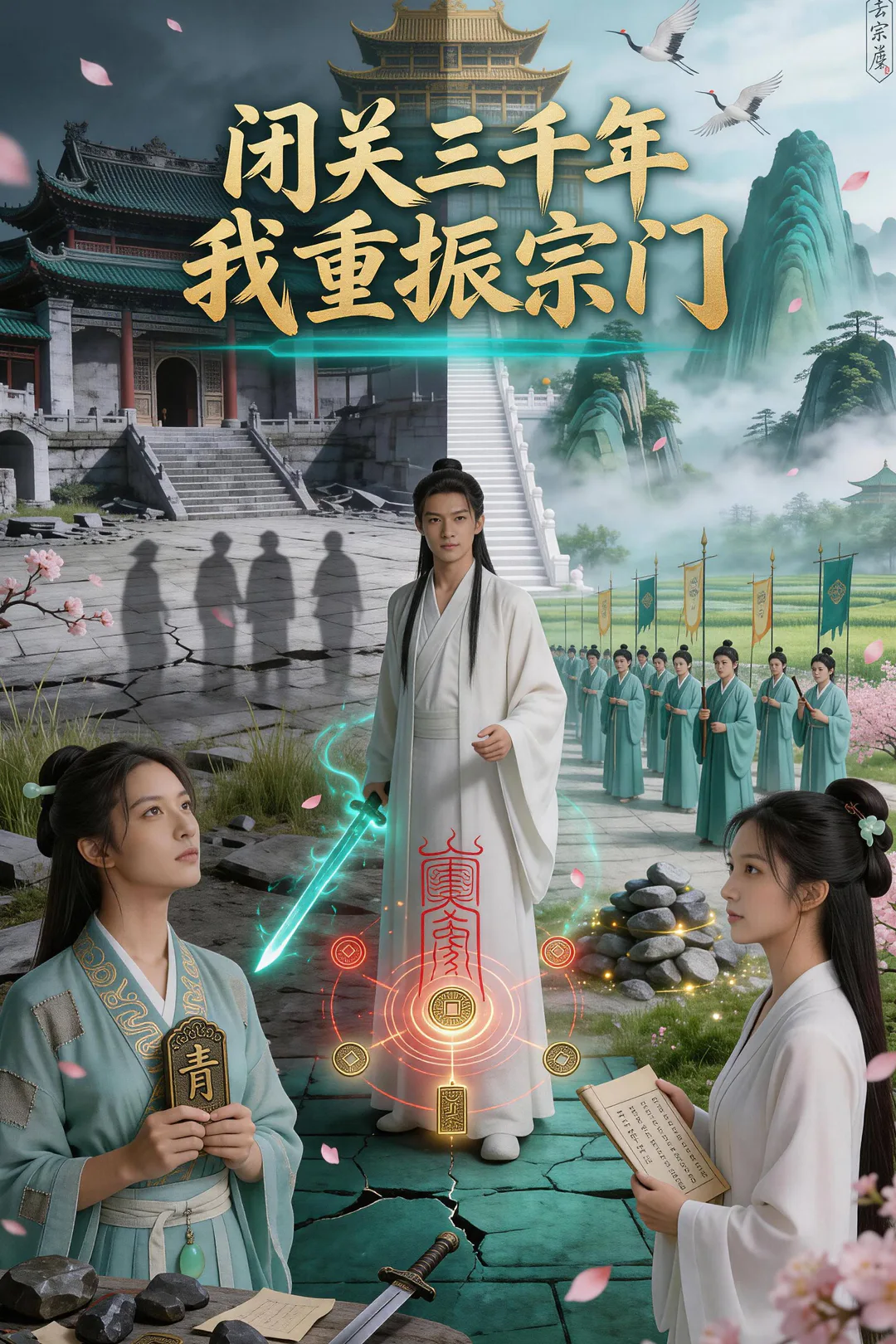 《閉關三千年，我重振宗門》海報