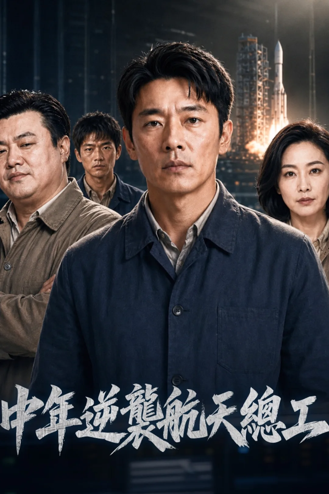 《中年逆襲航天總工》海報