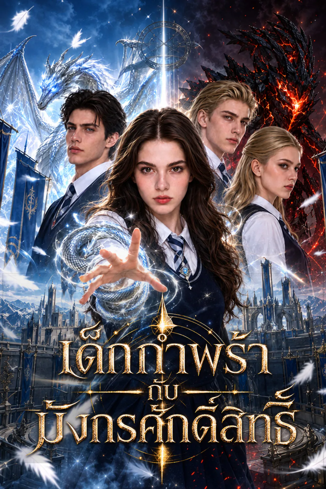 โปสเตอร์ เด็กกำพร้ากับมังกรศักดิ์สิทธิ์