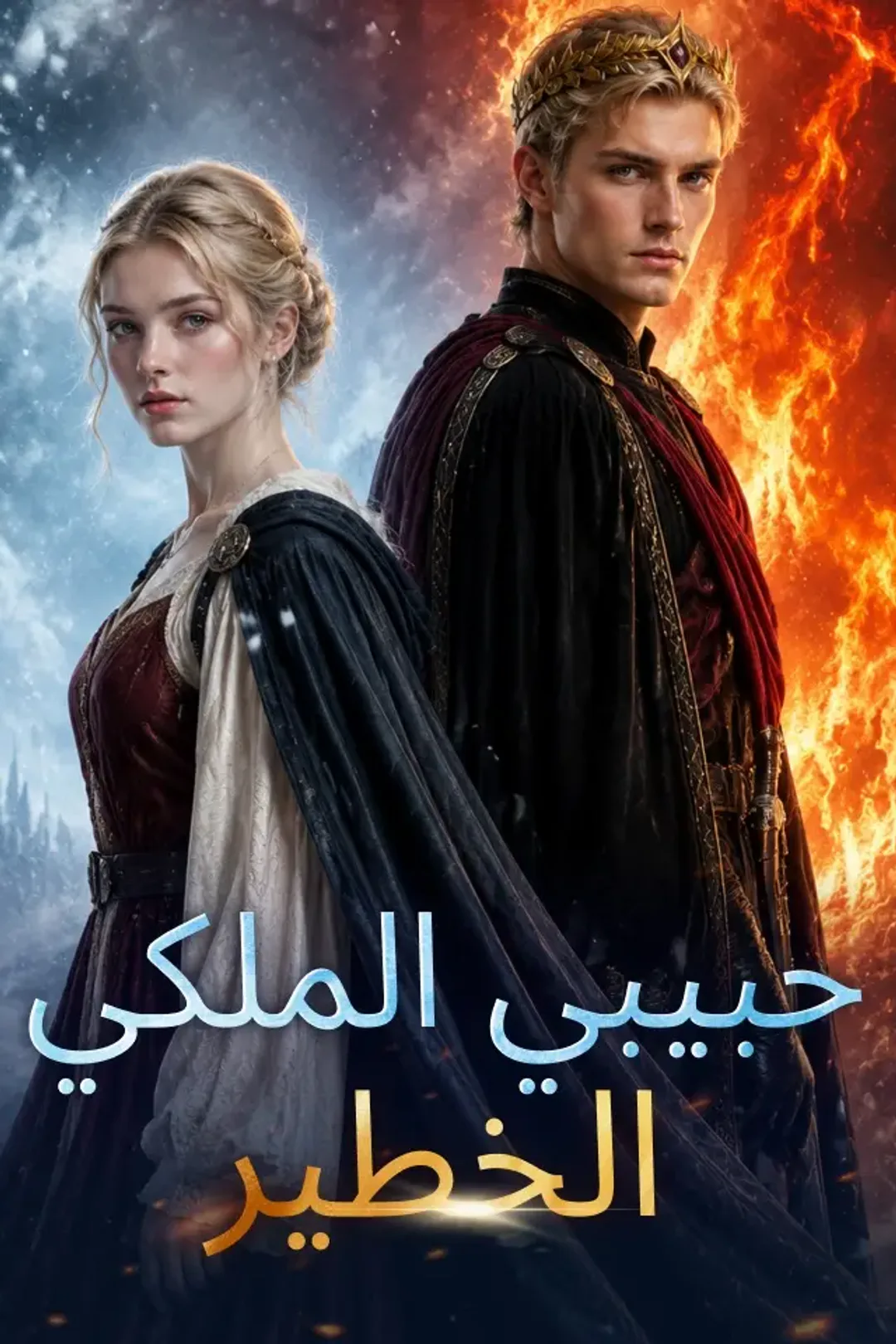 ملصق مسلسل «حبيبي الملكي الخطير»