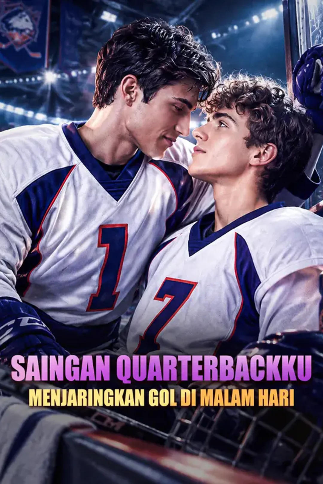 Poster Saingan Quarterbackku Menjaringkan Gol di Malam Hari