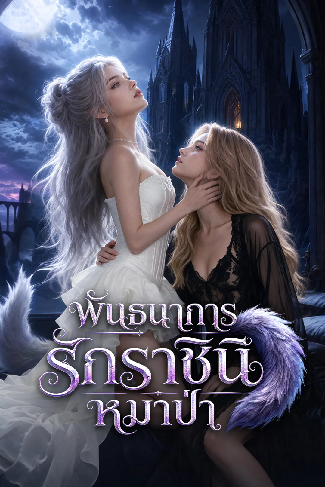 โปสเตอร์ พันธนาการรักราชินีหมาป่า （ฉบับพากย์ ）