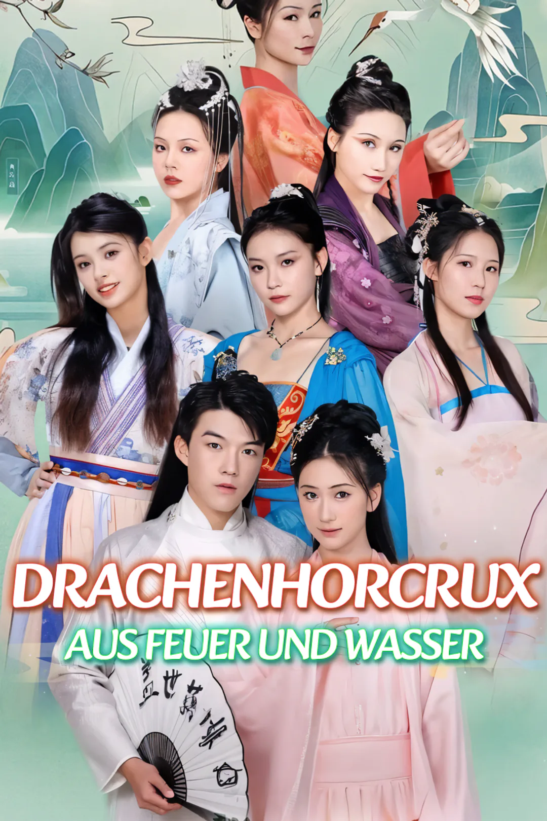 Poster von Drachenhorcrux aus Feuer und Wasser