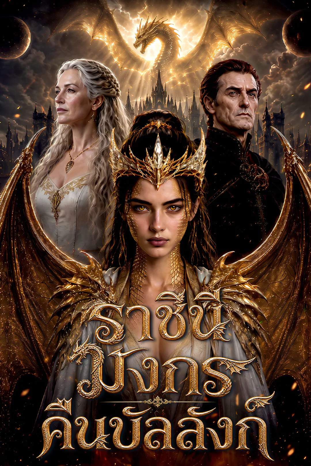 โปสเตอร์ ราชินีมังกรคืนบัลลังก์