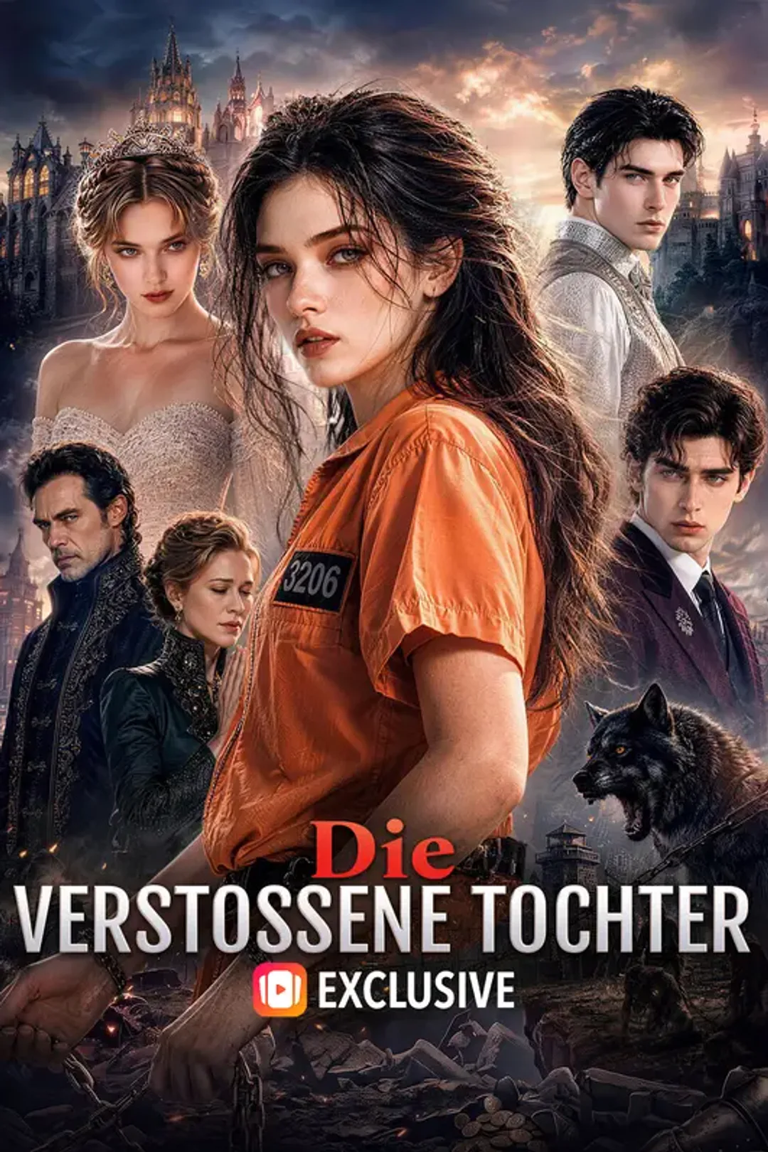 Poster von Die verstoßene Tochter