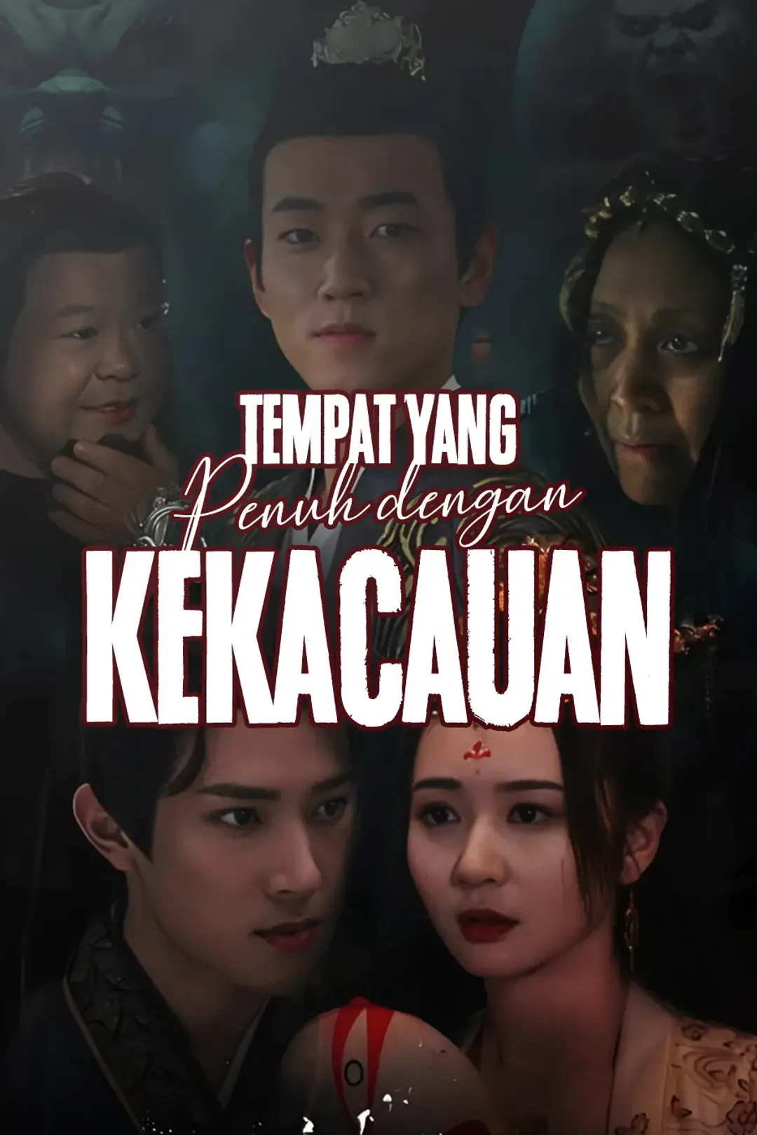 Poster Tempat yang Penuh dengan Kekacauan