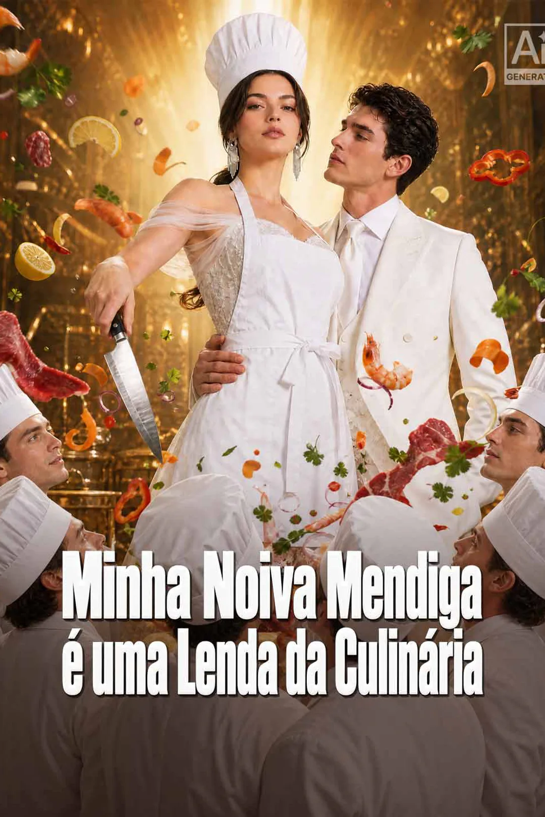 Pôster de Minha Noiva Mendiga é Uma Lenda da Culinária