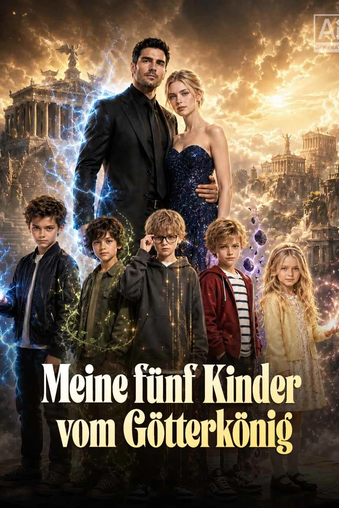Poster von Meine fünf Kinder vom Götterkönig