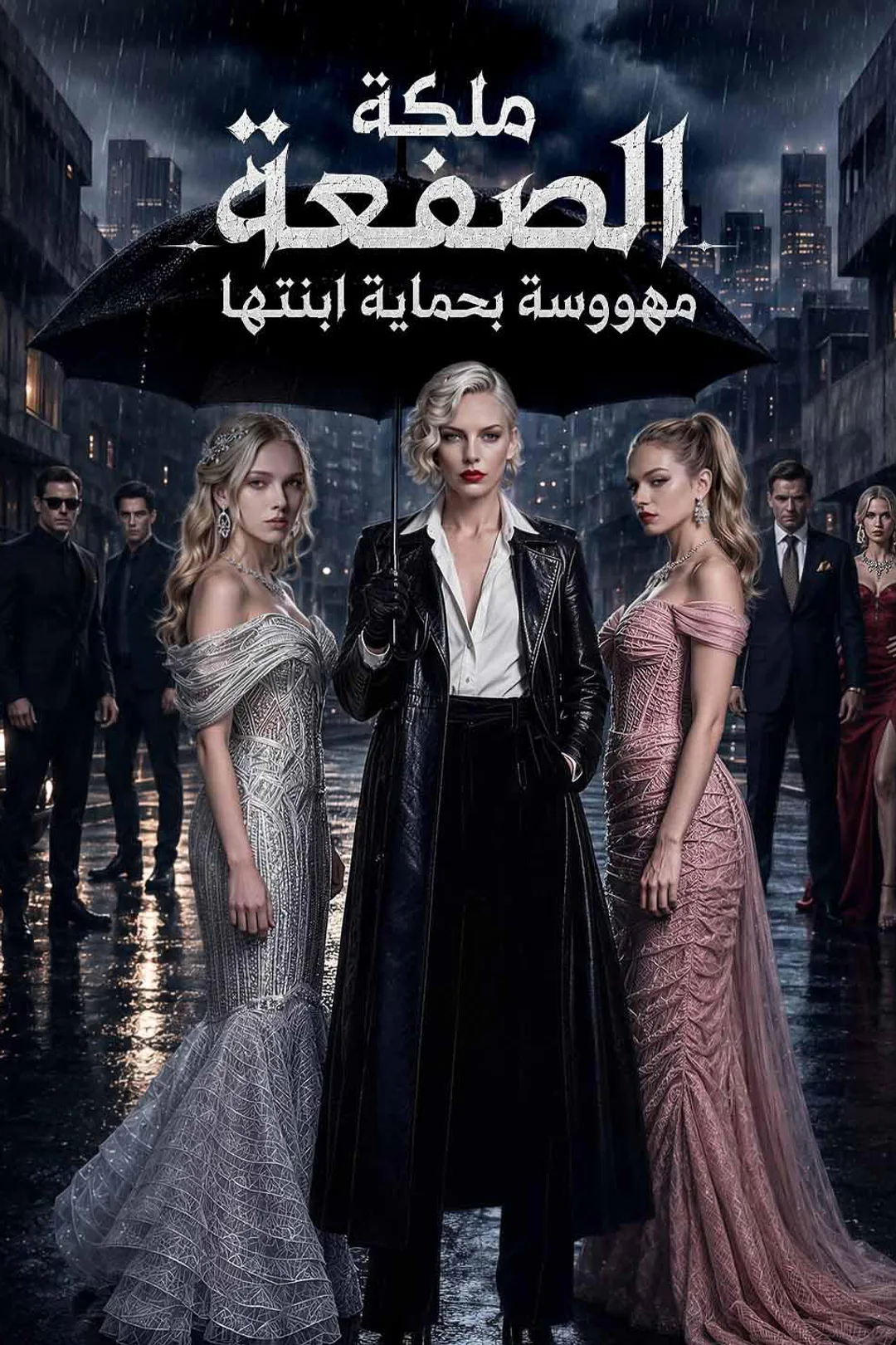 ملصق مسلسل «ملكة الصفعة مهووسة بحماية ابنتها»