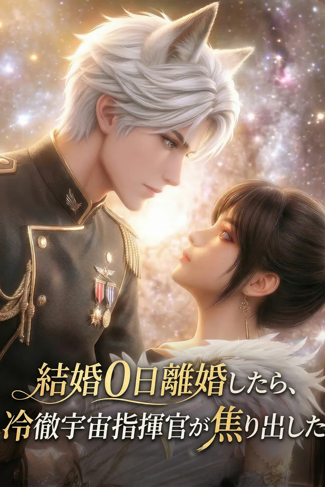 結婚0日離婚したら、冷徹宇宙指揮官が焦り出したのポスター