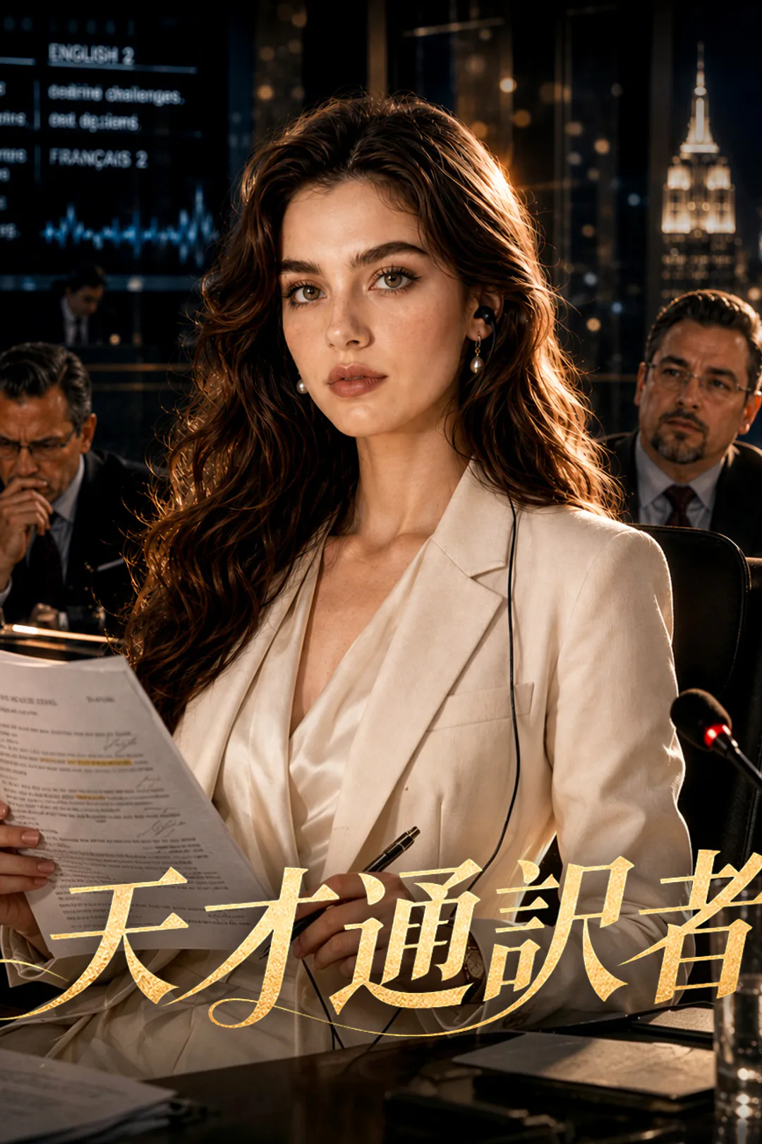 天才通訳者のポスター