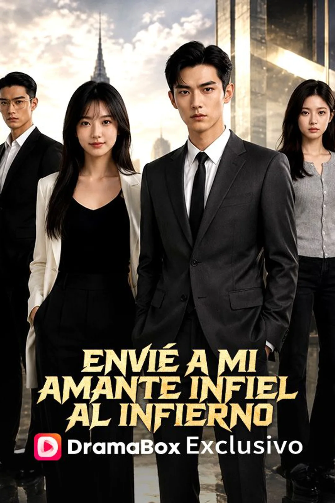 Póster de Envié a mi amante infiel al infierno