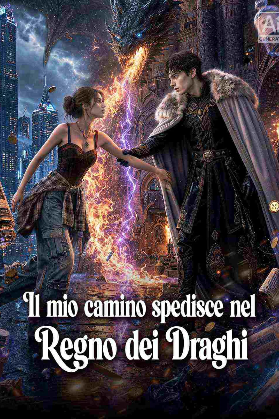 Locandina di Il mio camino spedisce nel Regno dei Draghi