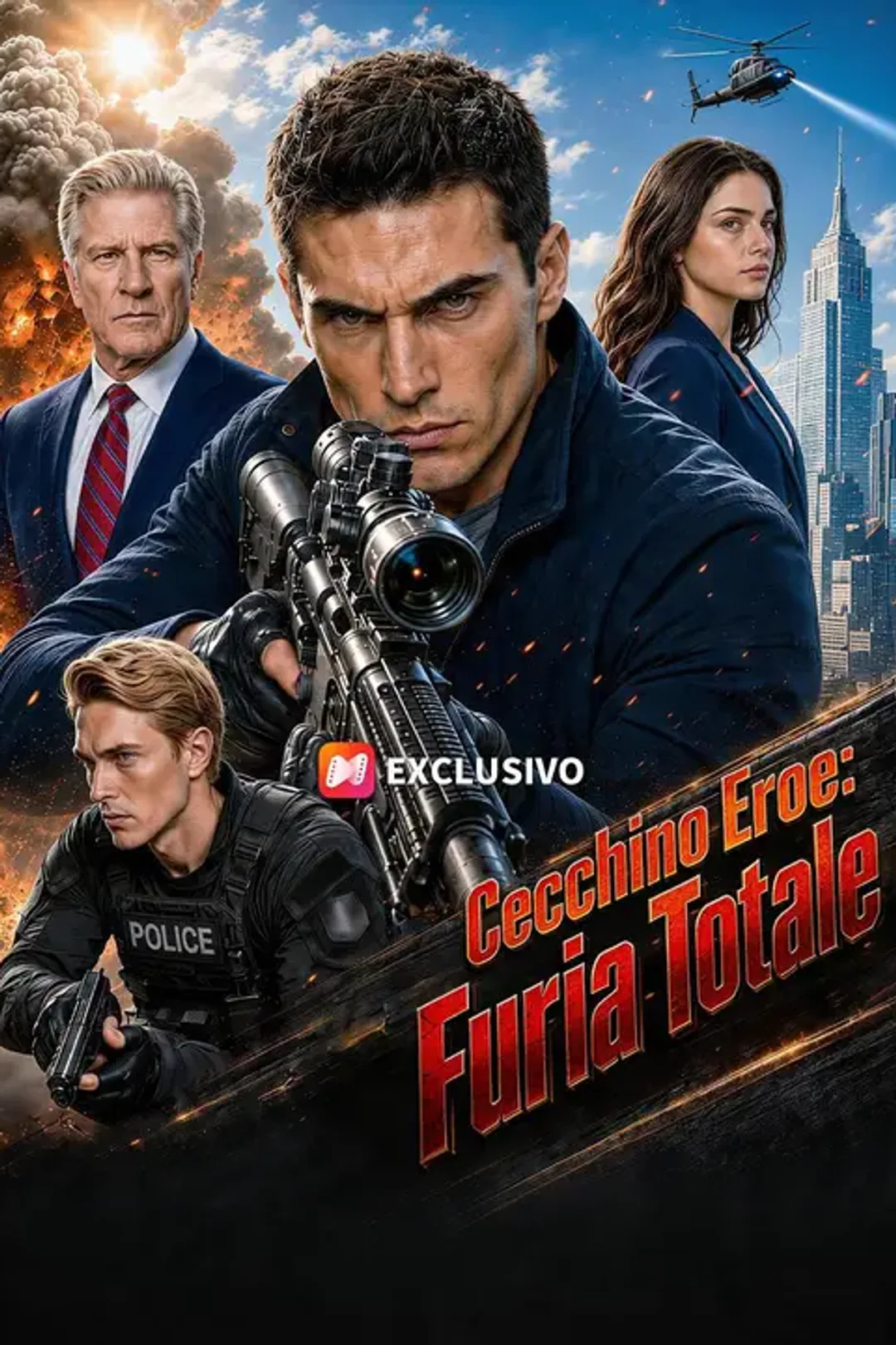Locandina di Cecchino Eroe: Furia Totale