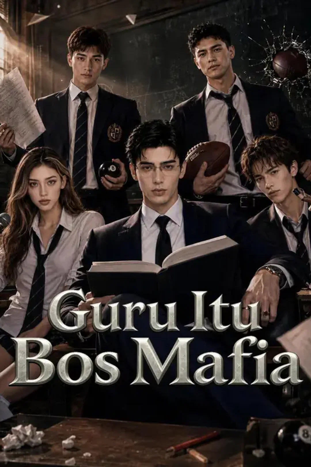 Poster Guru Itu Bos Mafia