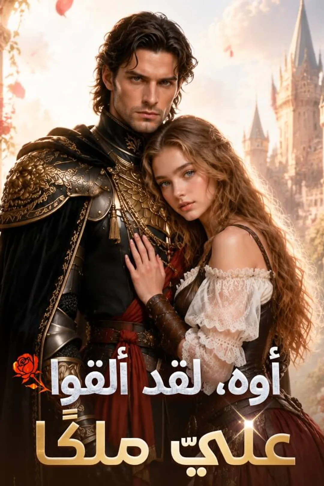 ملصق مسلسل «أوه، لقد ألقوا عليّ ملكًا»