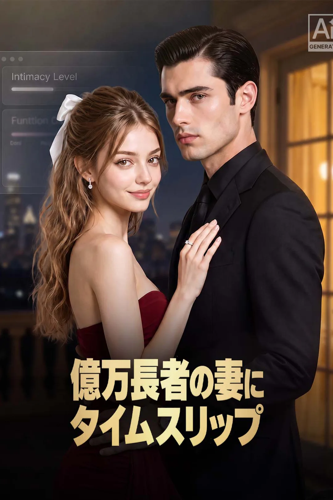 億万長者の妻にタイムスリップのポスター