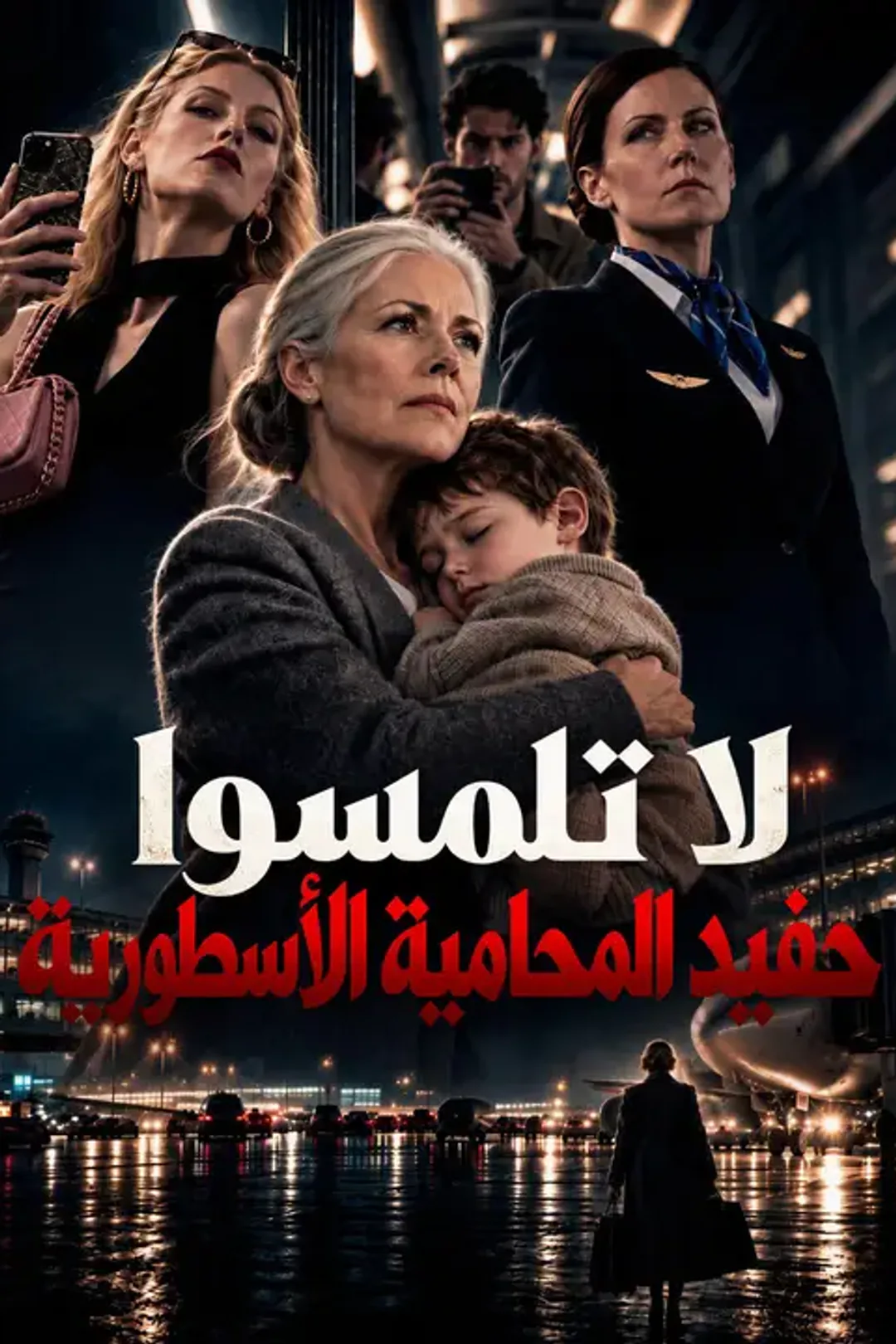 ملصق مسلسل «لا تلمسوا حفيد المحامية الأسطورية»