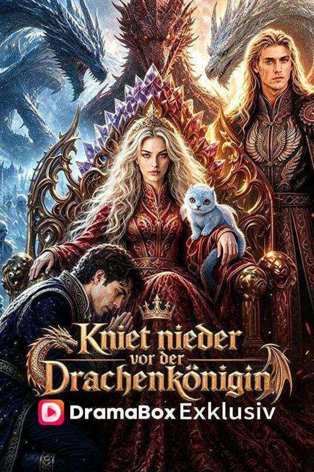 Poster von Kniet nieder vor der Drachenkönigin