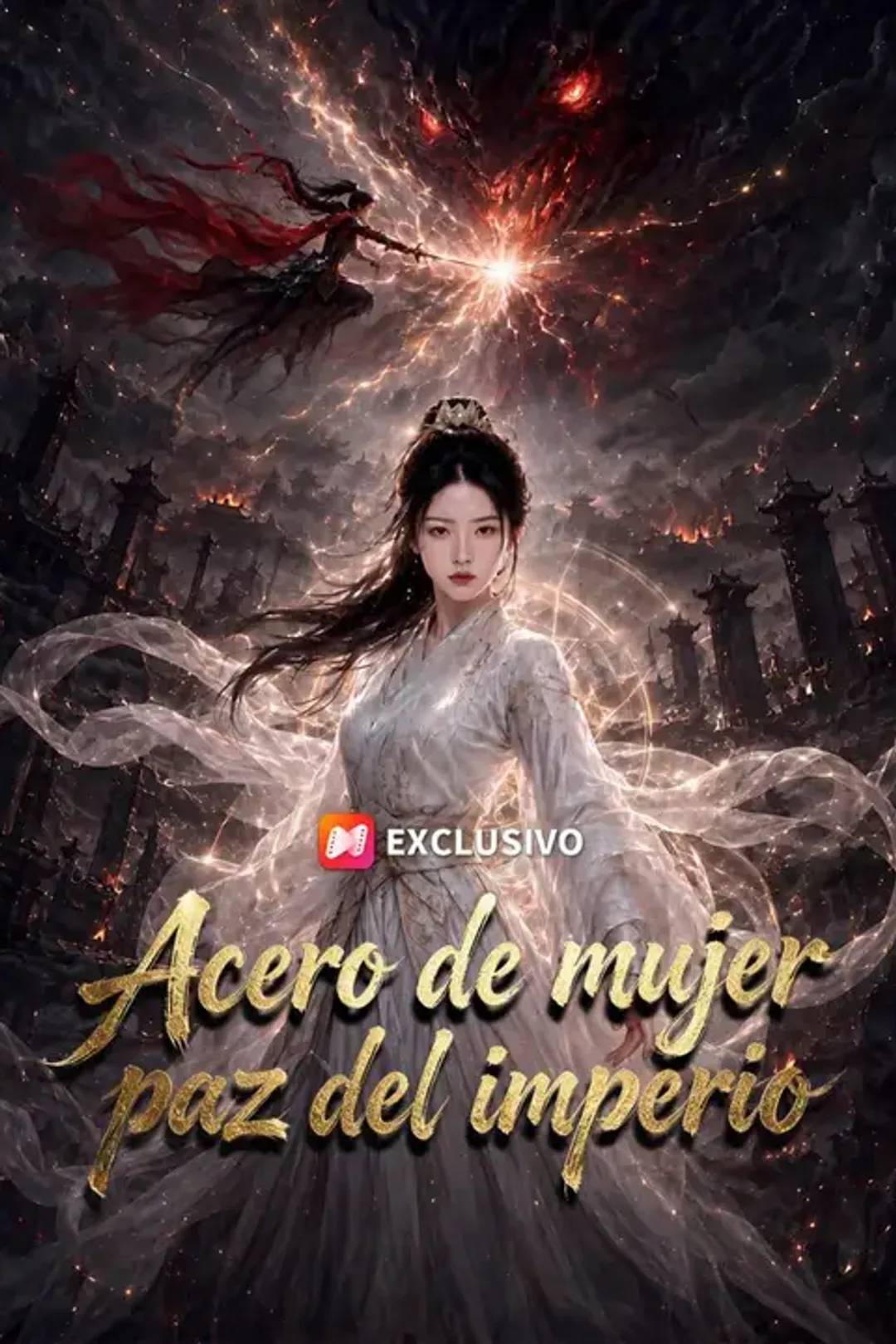 Póster de Acero de mujer, paz del imperio