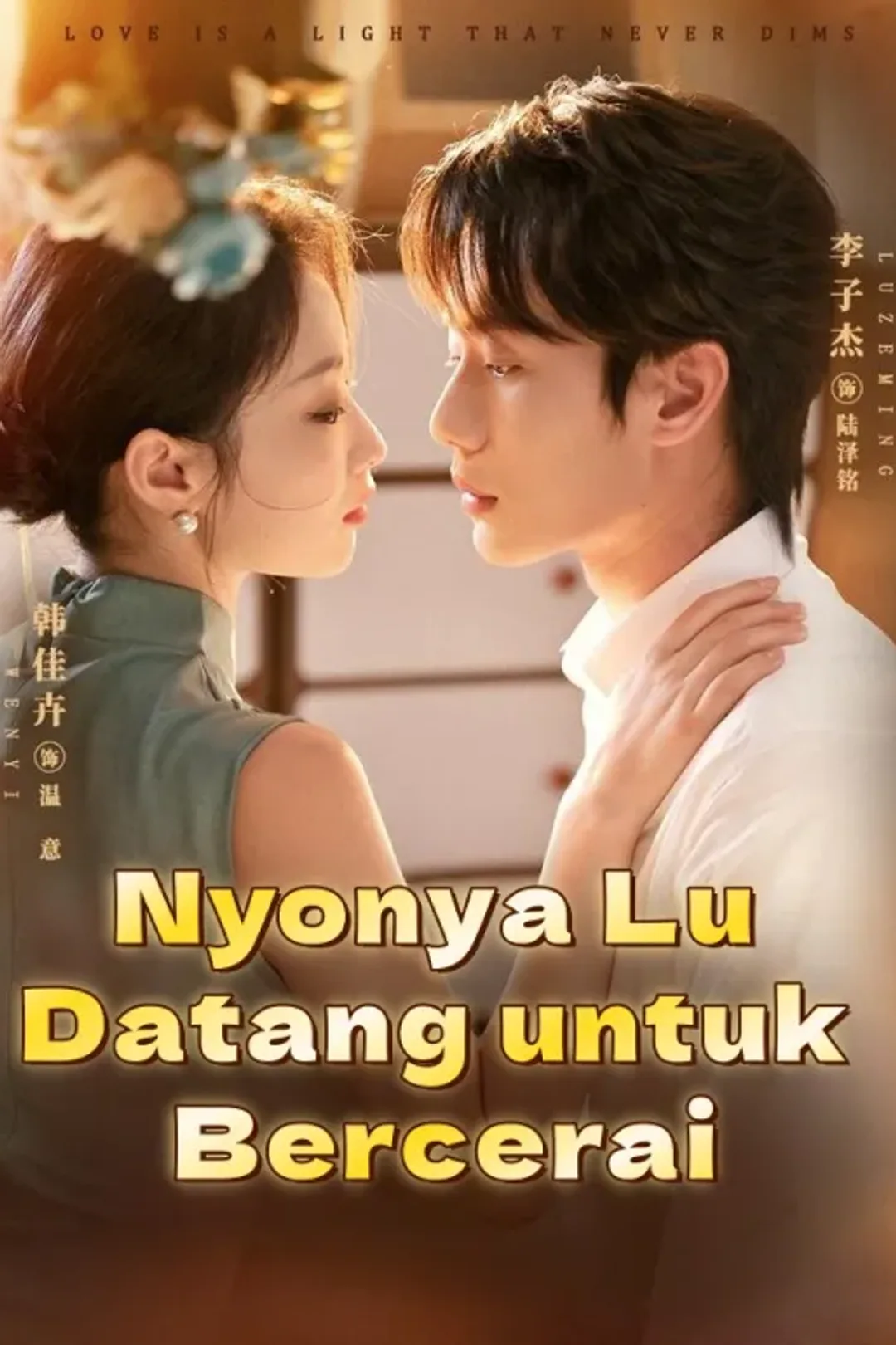 Poster Nyonya Lu Datang untuk Bercerai