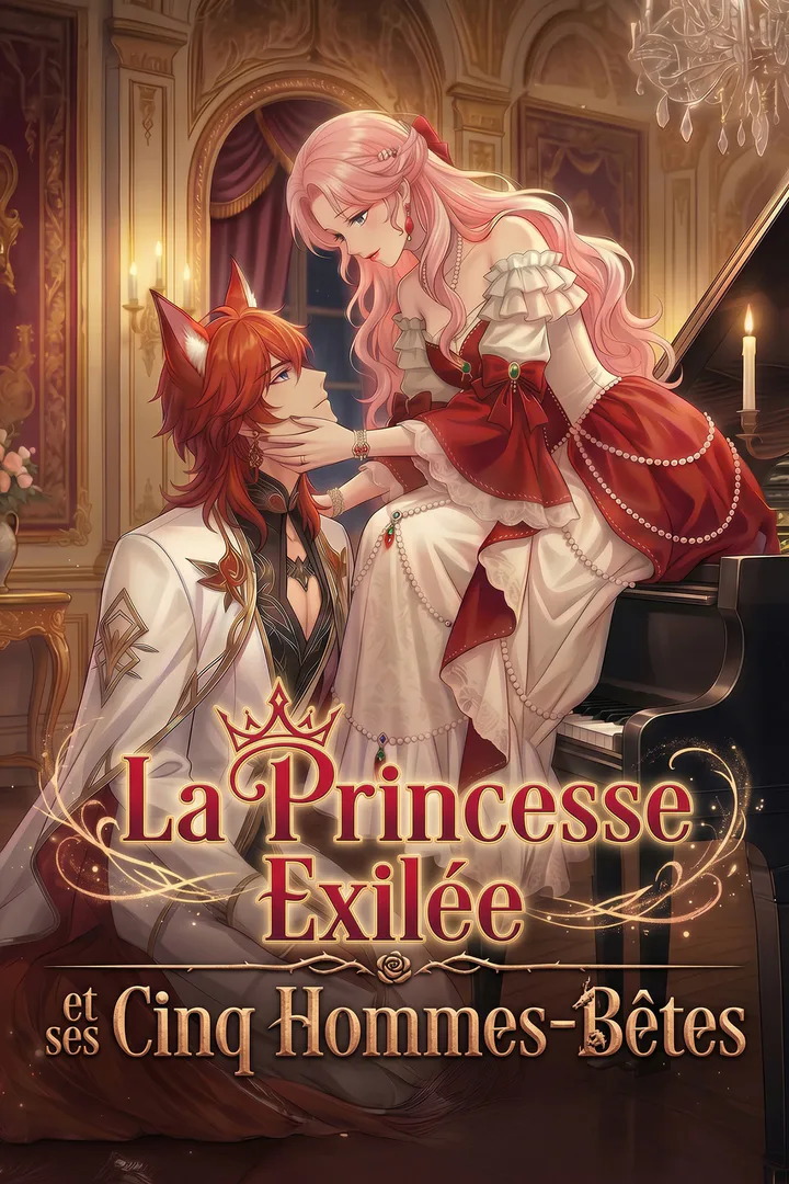 Affiche de La Princesse Exilée et ses Cinq Hommes-Bêtes