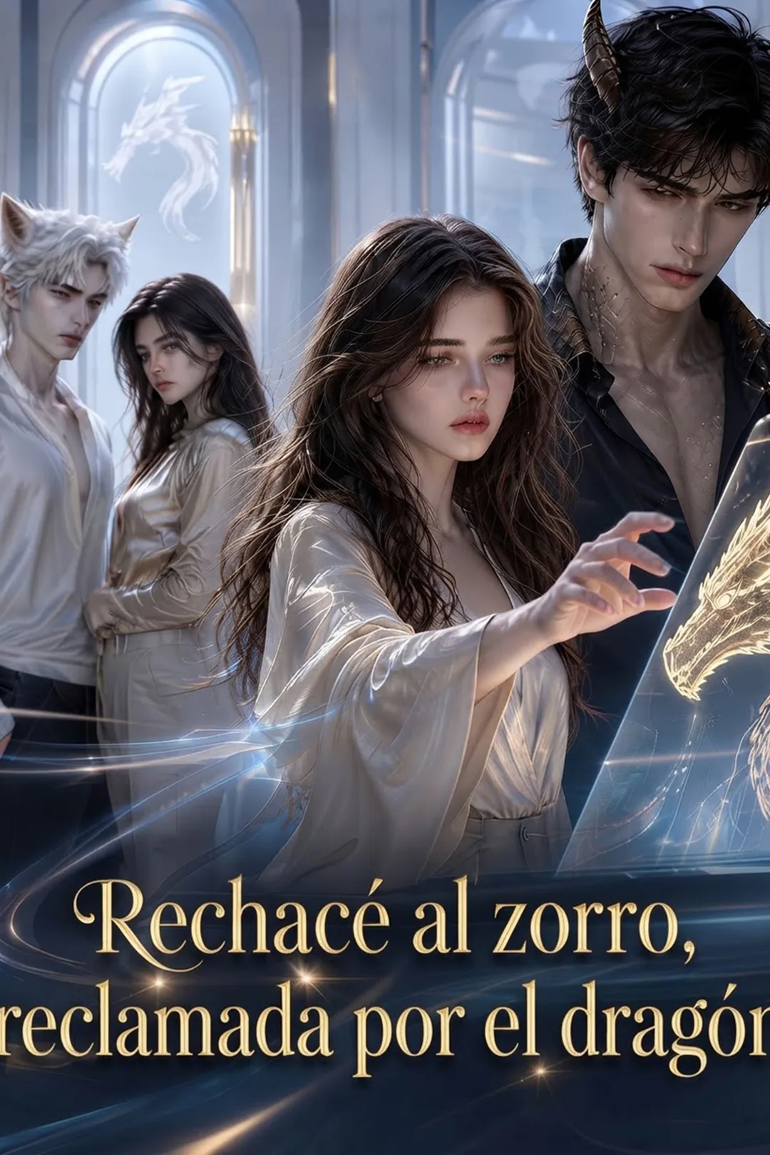 Póster de Rechacé al zorro, reclamada por el dragón