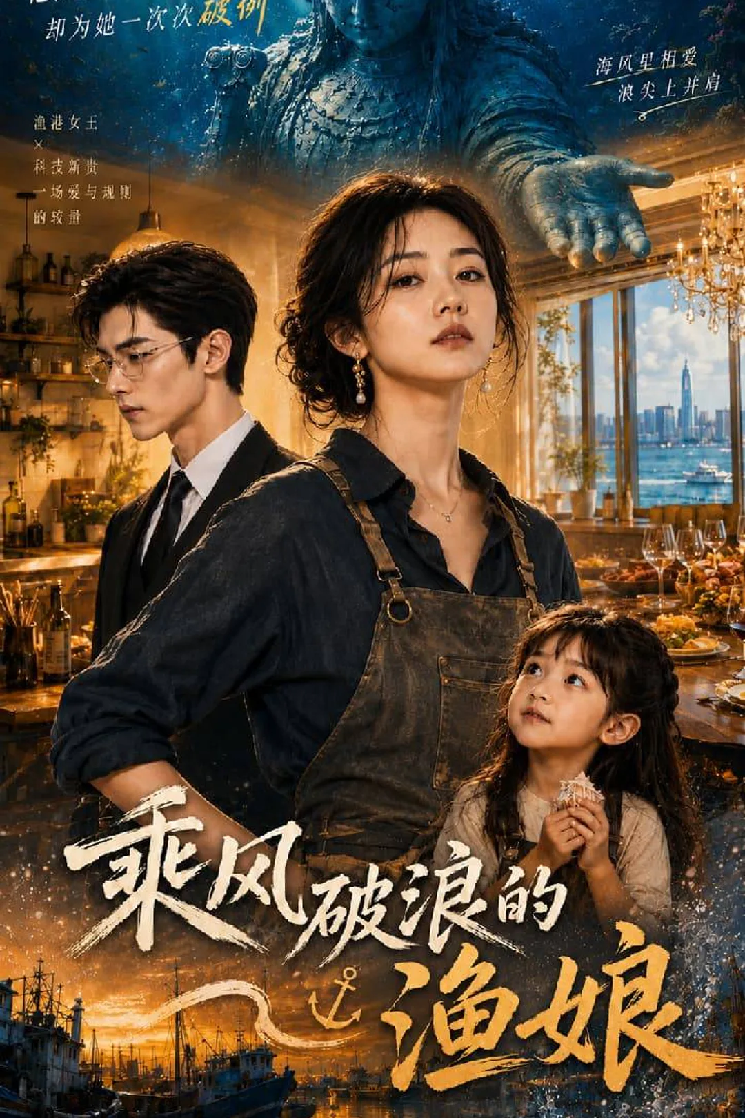 《乘风破浪的渔娘》海报