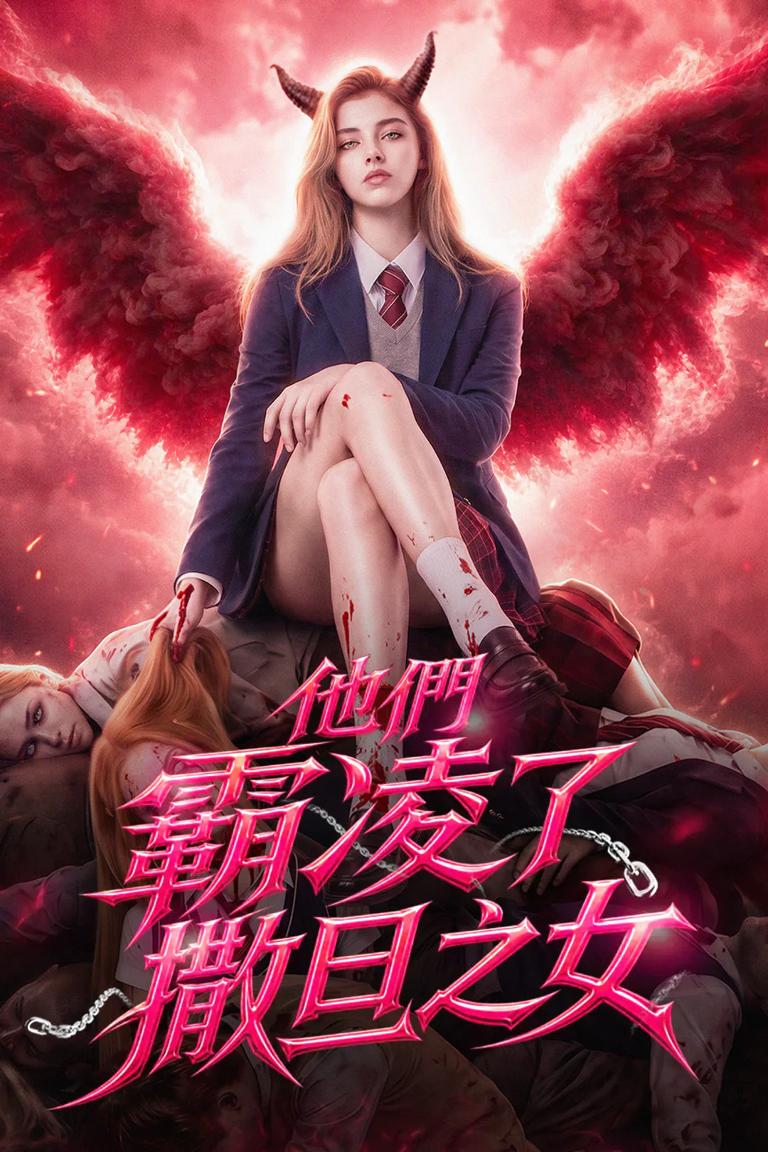 《他們霸凌了撒旦之女》海報