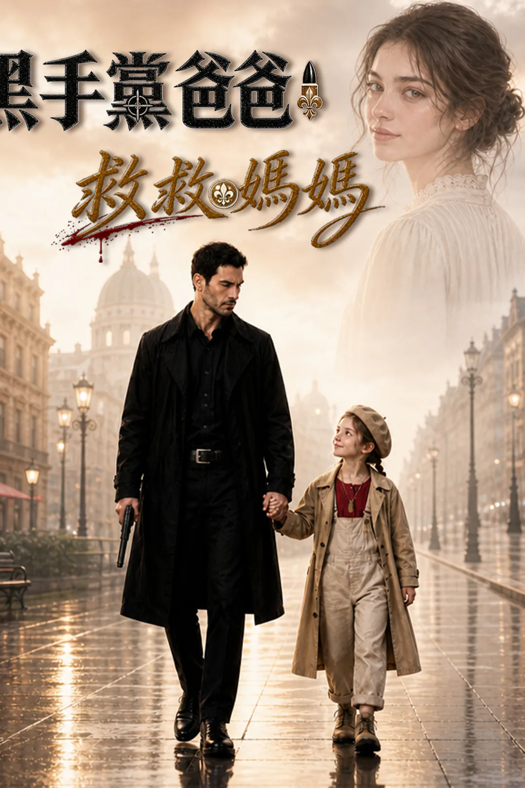 《黑手黨爸爸,救救媽媽》海報