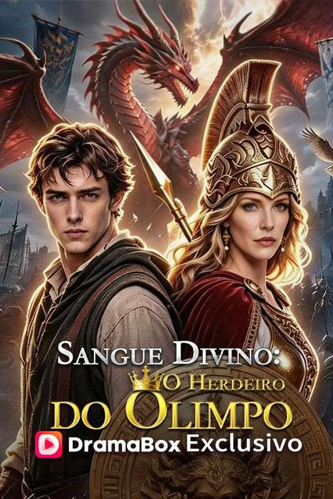 Pôster de Sangue Divino: O Herdeiro do Olimpo