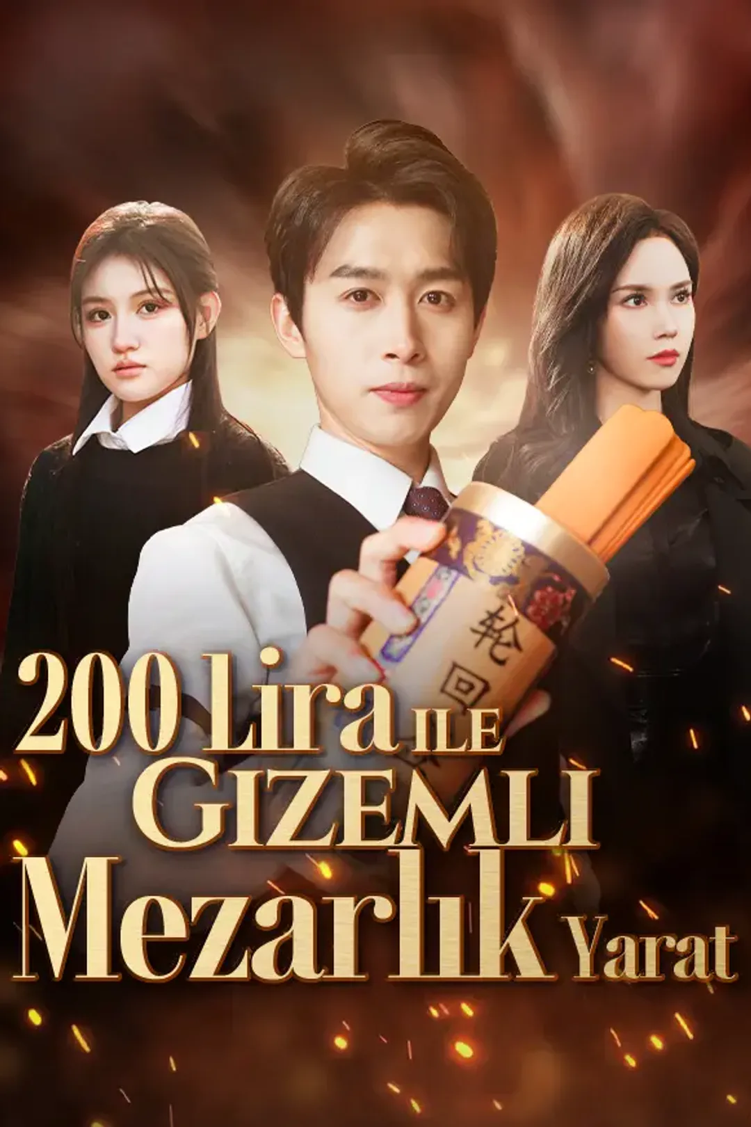 200 Lira ile Gizemli Mezarlık Yarat afişi