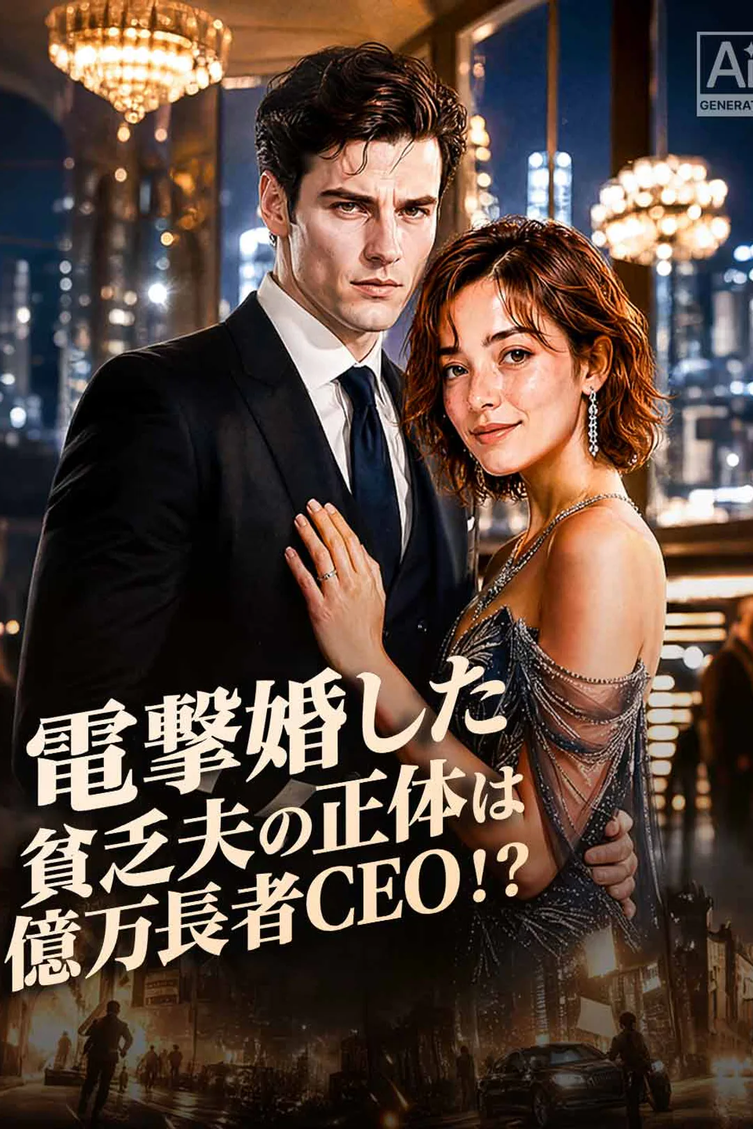 電撃婚した貧乏夫の正体は億万長者CEO！？のポスター