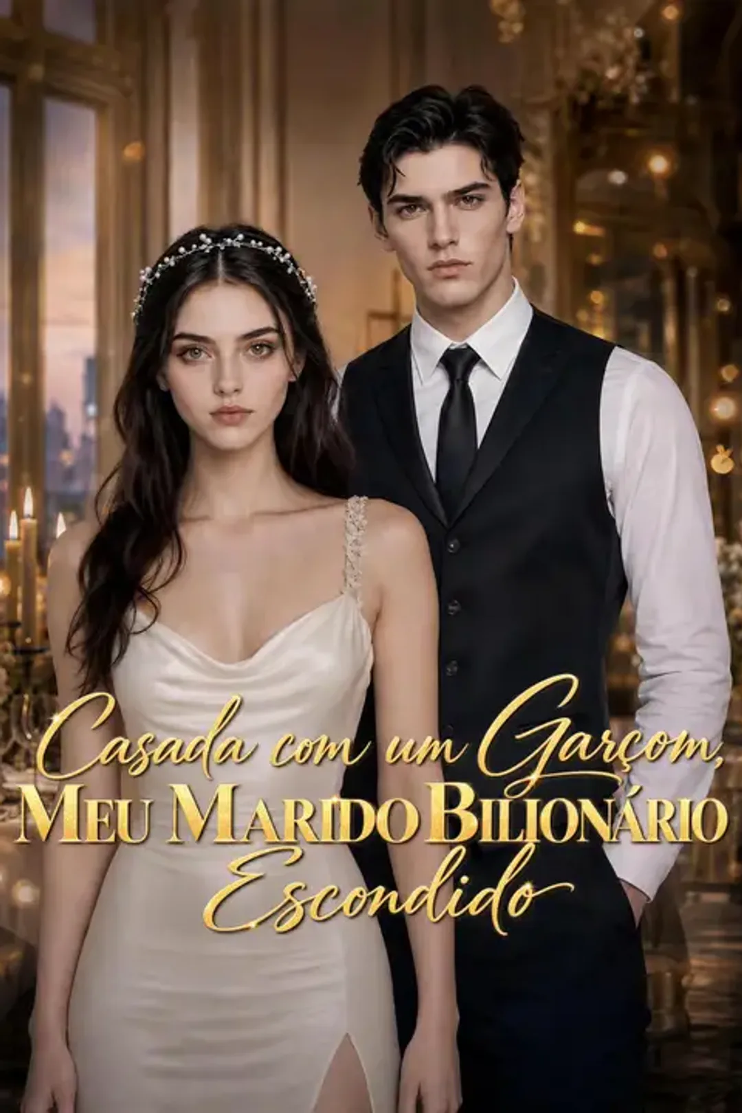 Pôster de Casada com um Garçom, Meu Marido Bilionário Escondido