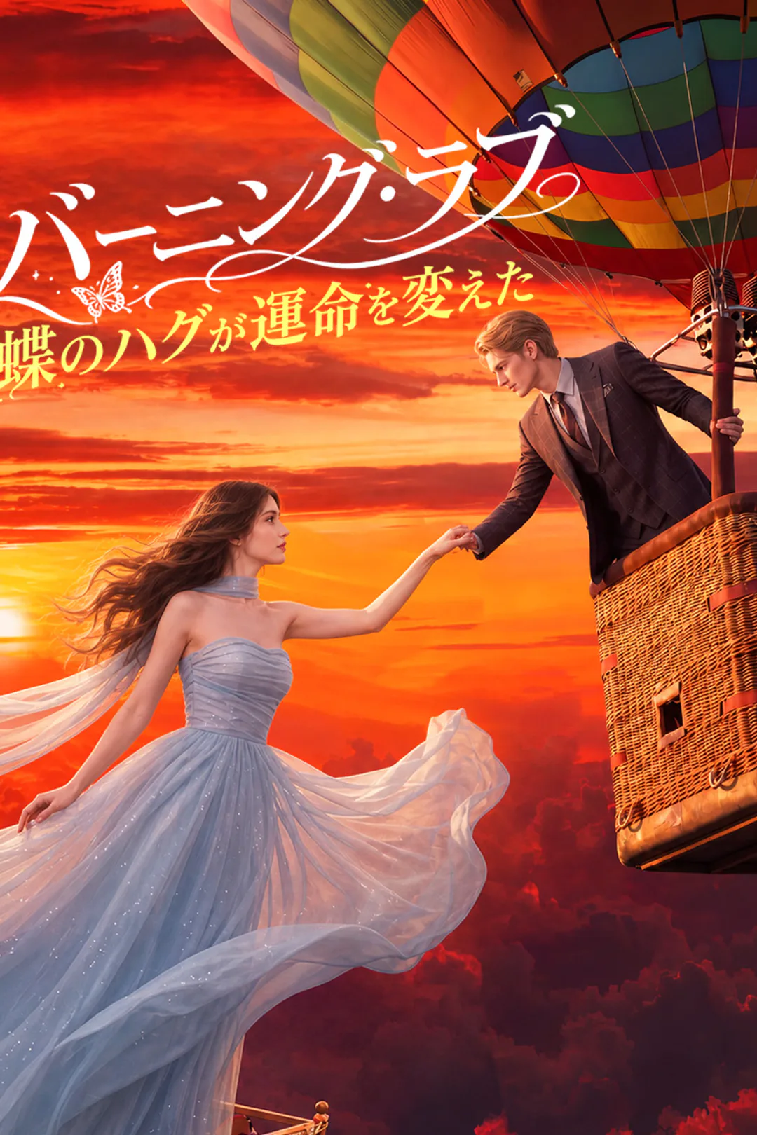バーニング・ラブ～蝶のハグが運命を変えた～のポスター