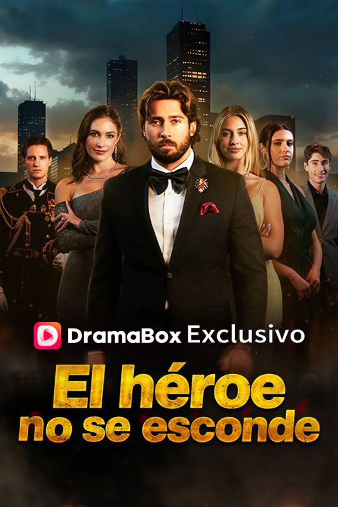 Póster de El héroe no se esconde