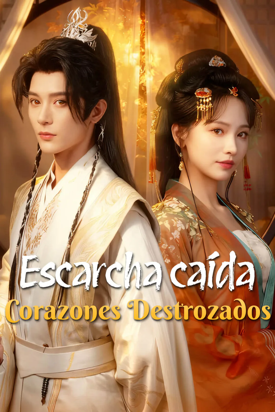 Póster de Escarcha caída, corazones destrozados